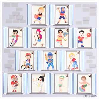 Puslespill Hele verden i ett hus