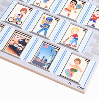 Puslespill Hele verden i ett hus