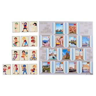 Puslespill Hele verden i ett hus