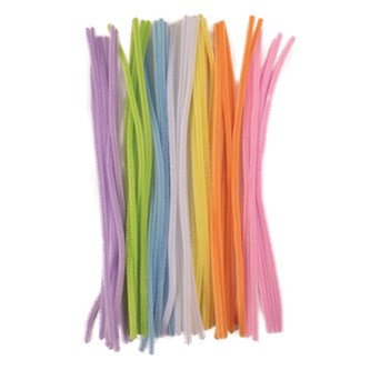 Piperensere pastell Ø6 mm 50 stk