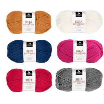 Garn Silja superwash 50 g