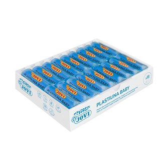 Modelleire Plastilina Baby 18x38 g enkeltfarger