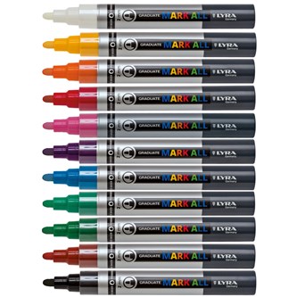 GRADUATE MARK ALL tusj 2 mm 12 stk