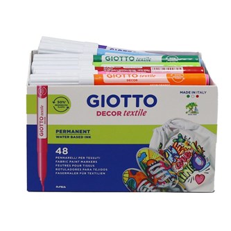 GIOTTO tekstiltusjer 48 stk