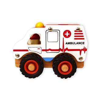Ambulanse i tre