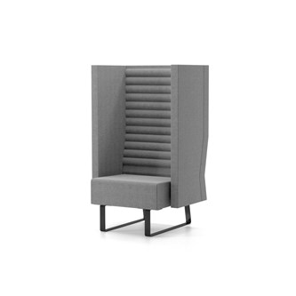 Sofa Mr Box Highback 1-seter svart