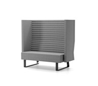 Sofa Mr Box Highback 2-seter svart