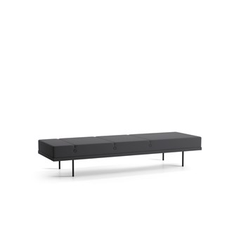 Sofa Off 3-seter uten rygg