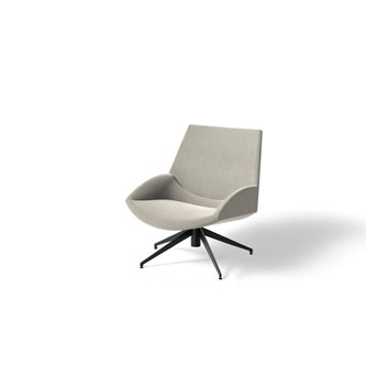 Lenestol Size høyt kryss svart