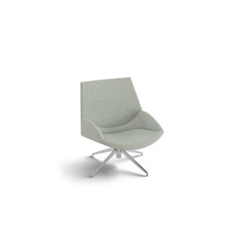 Lenestol Size høyt kryss sølv