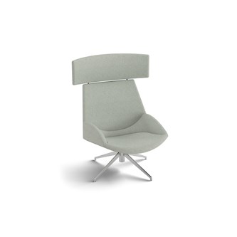 Lenestol Size høyt kryss sølv