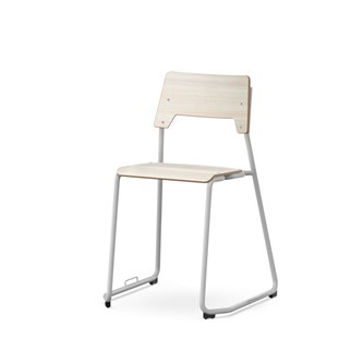 Stol Como FSC meie med kobling sh 45 cm medium sete sølv
