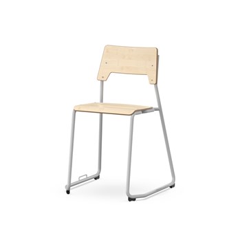 Stol Como FSC meie med kobling sh 45 cm medium sete sølv