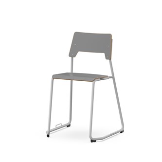 Stol Como FSC meie med kobling sh 45 cm medium sete sølv