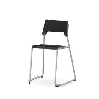 Stol Como FSC meie med kobling sh 45 cm medium sete sølv