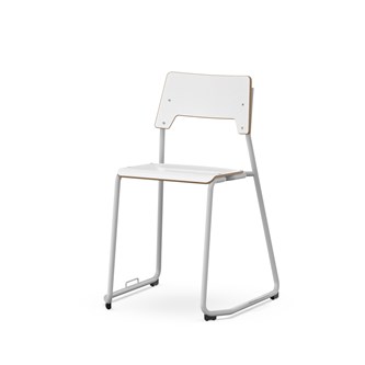 Stol Como FSC meie med kobling sh 45 cm medium sete sølv