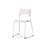 Stol Como FSC meie med kobling sh 45 cm medium sete hvit