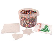 Rørperler og perleplater jul