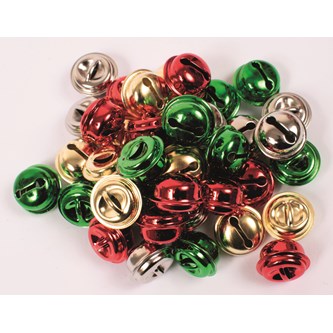 Bjeller farget 15 mm 40 stk
