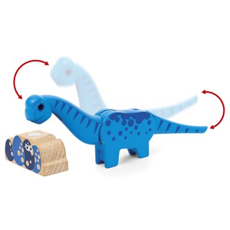 BRIO tog med dinosaurer