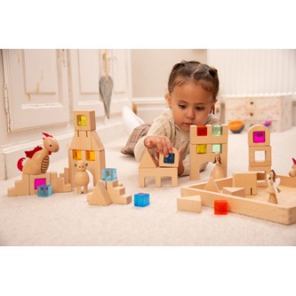 Treklosser med juveler 40 deler