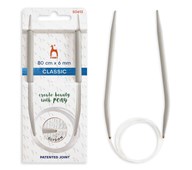 Rundpinne str 6 80 cm