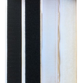 Borrelåsbånd myk side 25 m