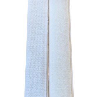 Borrelåsbånd myk side 25 m