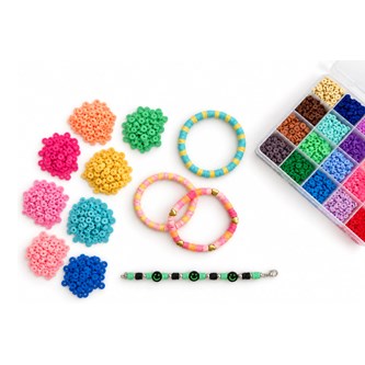 Flate leirperler 4800 stk