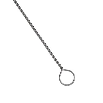 Reagensrørbørste 184x12 mm 10 stk