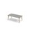 Bord Grow linoleum 120x60 cm svart mansjett