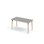 Bord Grow linoleum 120x60 cm svart mansjett