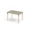 Bord Grow linoleum 120x80 cm svart mansjett