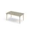Bord Grow linoleum 140x80 cm svart mansjett
