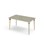 Bord Grow linoleum 140x80 cm svart mansjett