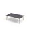 Bord Grow linoleum 140x80 cm svart mansjett
