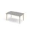 Bord Grow linoleum 140x80 cm svart mansjett