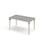 Bord Grow linoleum 140x80 cm svart mansjett