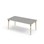 Bord Grow linoleum 160x80 cm svart mansjett