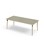 Bord Grow linoleum 180x80 cm svart mansjett