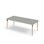 Bord Grow linoleum 180x80 cm svart mansjett