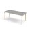 Bord Grow linoleum 180x80 cm svart mansjett