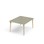 Bord Grow linoleum 100x120 cm svart mansjett