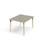 Bord Grow linoleum 100x120 cm svart mansjett