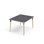 Bord Grow linoleum 100x120 cm svart mansjett