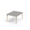 Bord Grow linoleum 100x120 cm svart mansjett