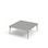 Bord Grow linoleum 120x120 cm svart mansjett