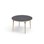 Bord Grow linoleum Ø120 cm svart mansjett
