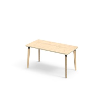 Bord Grow FSC laminat 120x60 cm svart mansjett