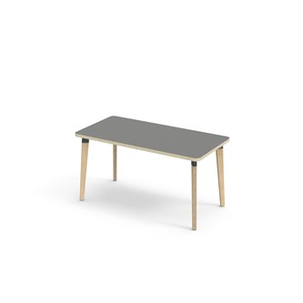 Bord Grow FSC laminat 120x60 cm svart mansjett